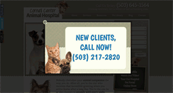 Desktop Screenshot of beavertonveterinary.com